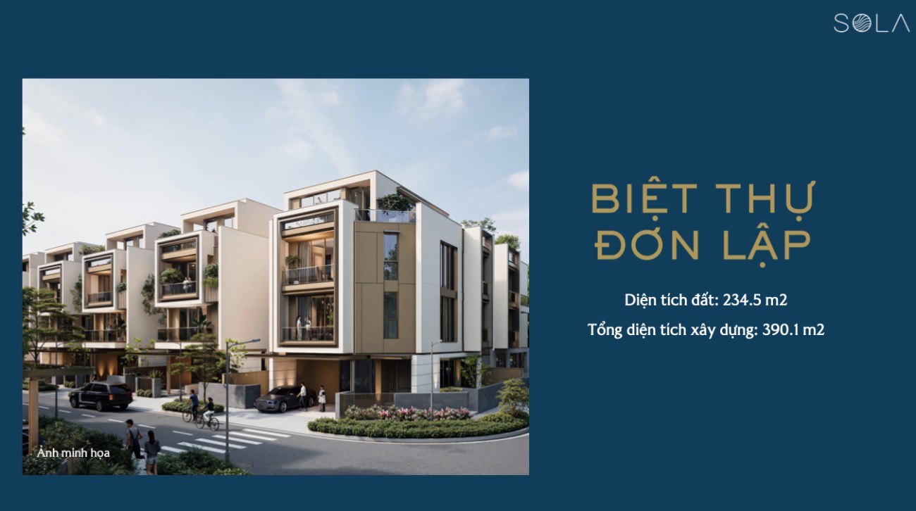 biệt thự đơn lập The Global City