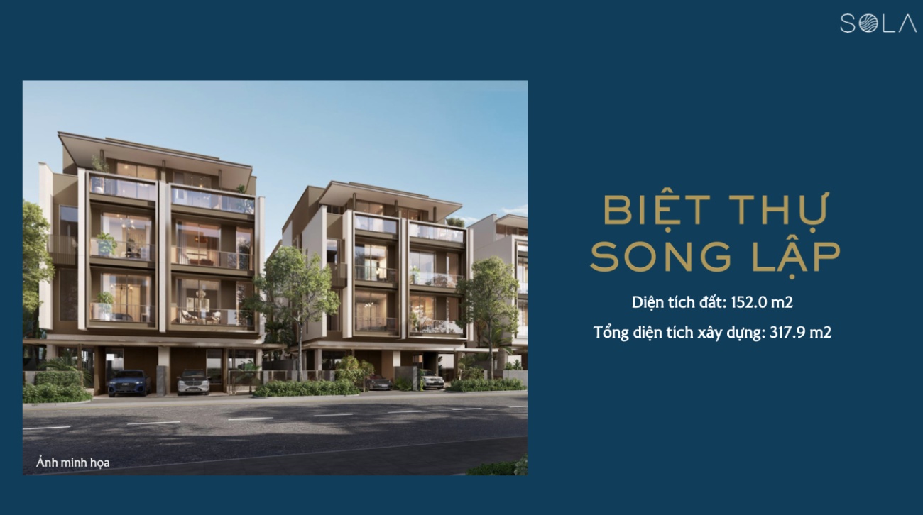 biệt thự song lập The Global City