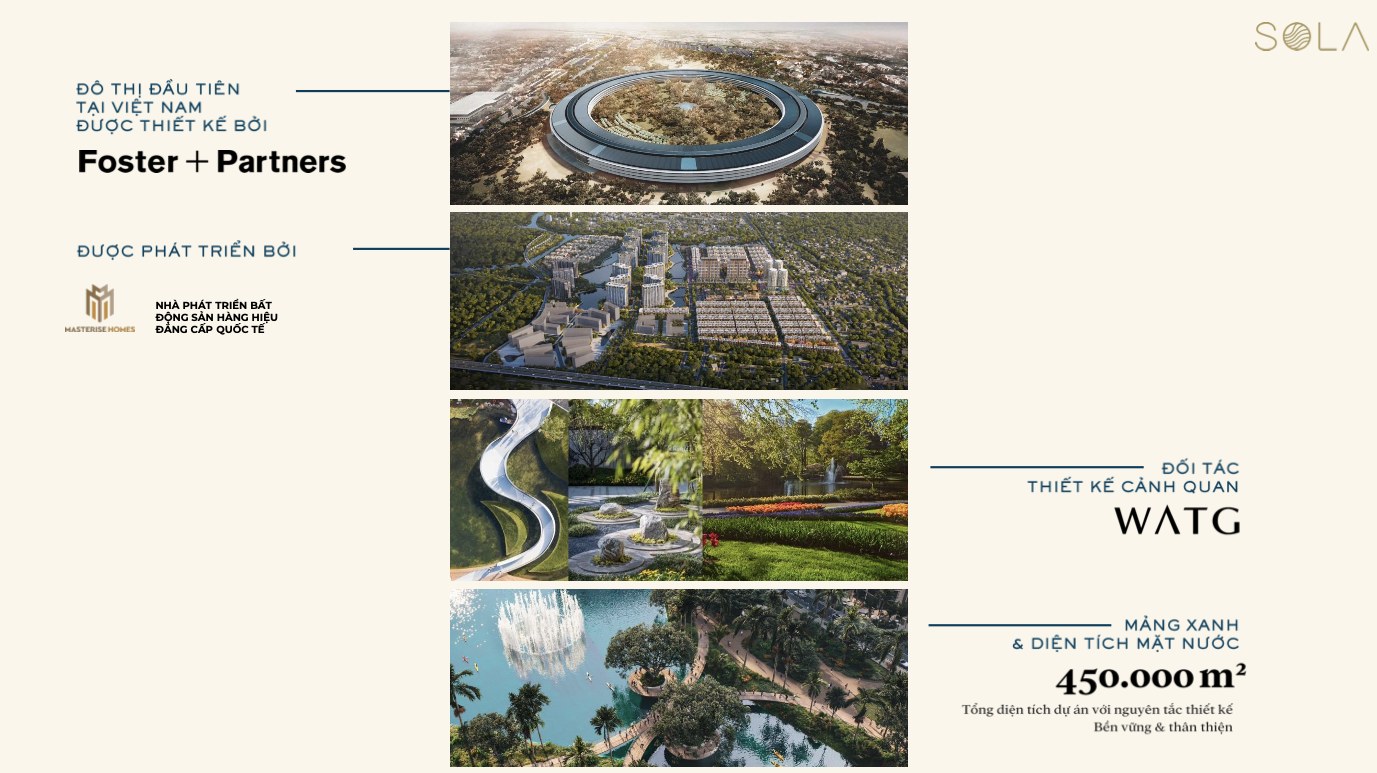 đơn vị thiết kế khu biệt thự The Global City