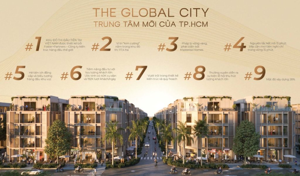 9 lý do mua biệt thự The Global City