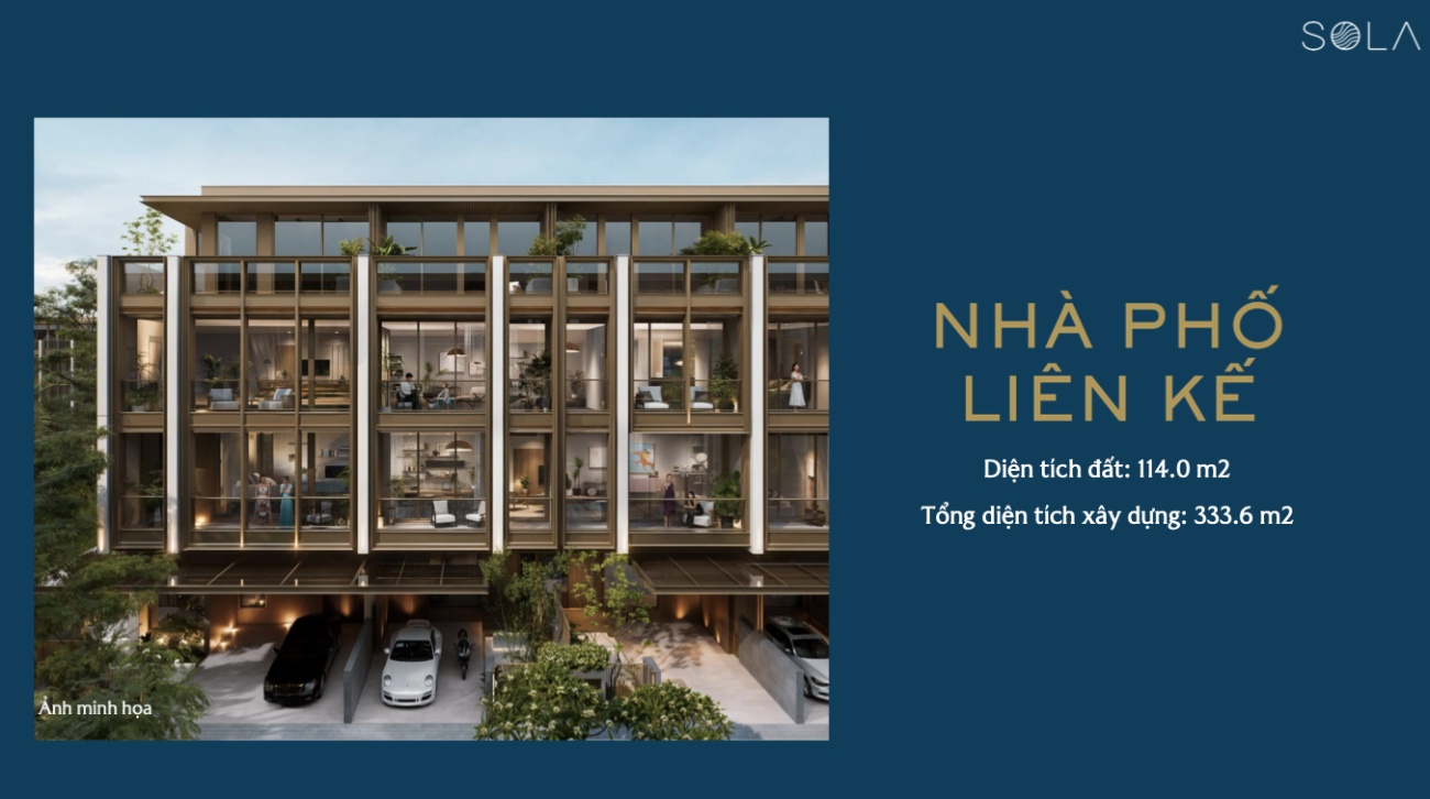 nhà phố SOLA The Global City